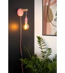 Kinkiety wiszące - Lucide PAULIEN Ścienna Różowy 1xE27 Styl Nowoczesny 08227/01/66 - product 3