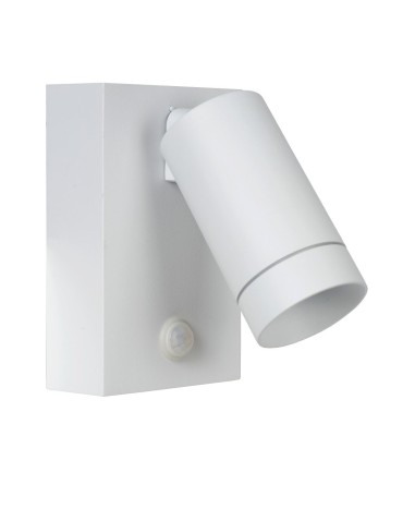 Lucide TAYLOR Ścienna Kierunkowa Biały 1xGU10 IP54 Czujnik Ruchu i Zmierzchu 09831/01/31 - produkt 2