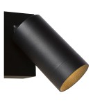 Lampy zewnętrzne z czujnikiem ruchu - Lucide TAYLOR Ścienna Kierunkowa Czarny 2xGU10 IP54 Czujnik Ruchu i Zmierzchu 09831/02/30 - produkt 6