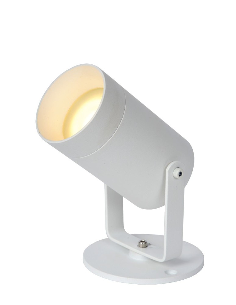 Lucide TAYLOR Reflektor Ogrodowy z Klinem Biały 1xGU10 IP54 09832/01/31