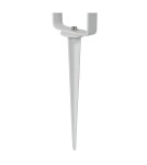 Lampy ogrodowe wbijane w ziemię (z klinem) - Lucide TAYLOR Reflektor Ogrodowy z Klinem Biały 1xGU10 IP54 09832/01/31 - produkt 4