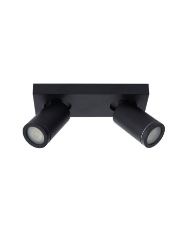 Lucide TAYLOR Reflektor Sufitowy Czarny 2xGU10 IP44 09930/10/30 - produkt 2