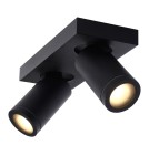 Lampy sufitowe łazienkowe - Lucide TAYLOR Reflektor Sufitowy Czarny 2xGU10 IP44 09930/10/30 - produkt 6