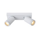 Lampy sufitowe łazienkowe - Lucide TAYLOR Reflektor Sufitowy Biały 2xGU10 IP44 09930/10/31 - produkt 1