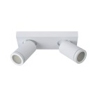 Lampy sufitowe łazienkowe - Lucide TAYLOR Reflektor Sufitowy Biały 2xGU10 IP44 09930/10/31 - produkt 2