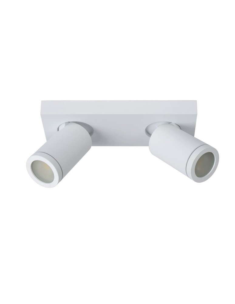 Lucide TAYLOR Reflektor Sufitowy Biały 2xGU10 IP44 09930/10/31