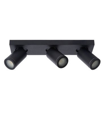 Lucide TAYLOR Reflektor Sufitowy Czarny 3xGU10 IP44 09930/15/30 - produkt 2