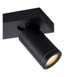 Lampy sufitowe łazienkowe - Lucide TAYLOR Reflektor Sufitowy Czarny 3xGU10 IP44 09930/15/30 - produkt 4