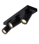 Lampy sufitowe łazienkowe - Lucide TAYLOR Reflektor Sufitowy Czarny 3xGU10 IP44 09930/15/30 - produkt 6
