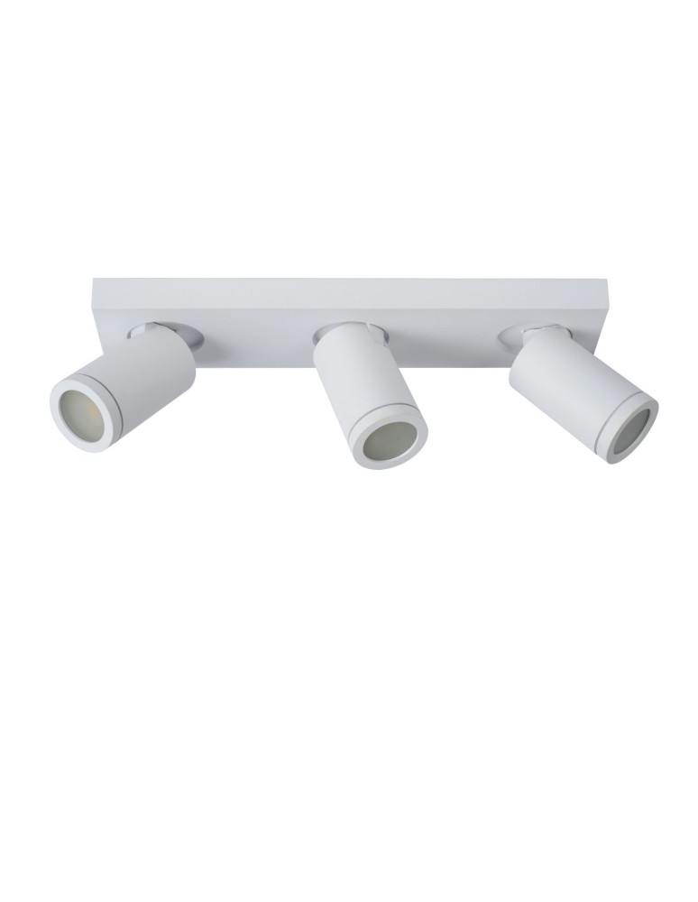 Lucide TAYLOR Reflektor Sufitowy Biały 3xGU10 IP44 09930/15/31
