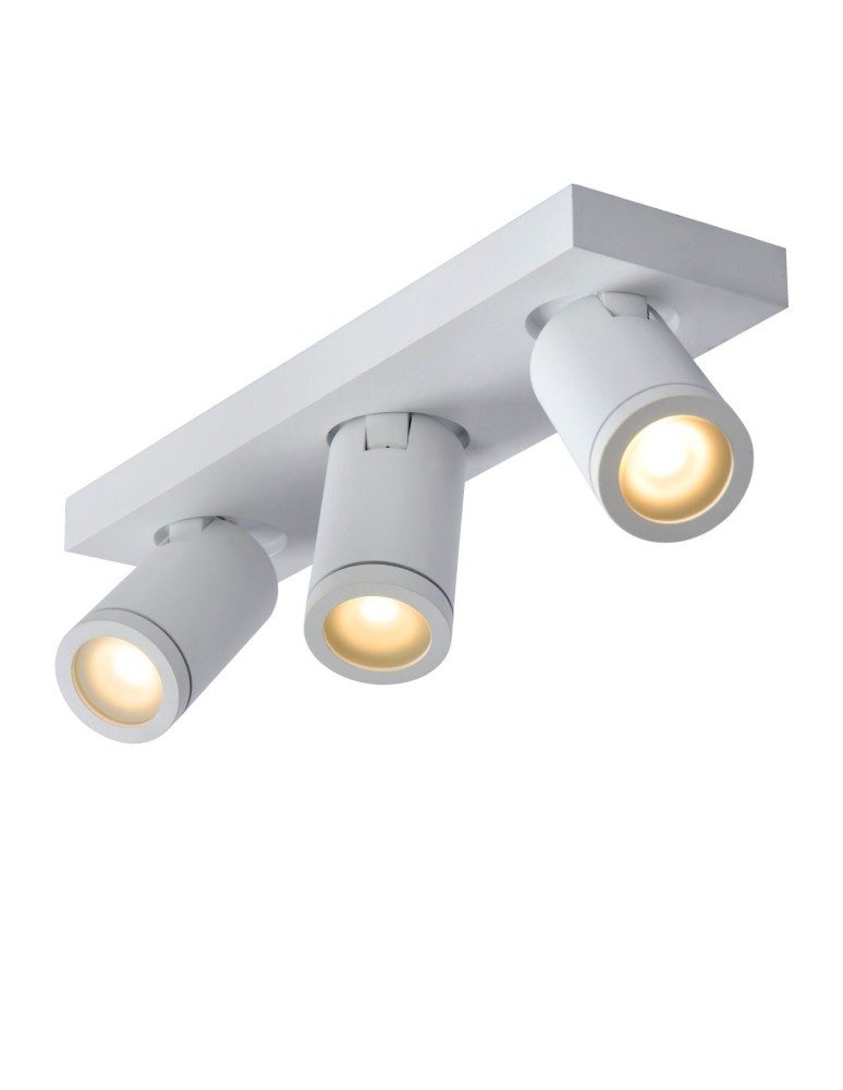 Lucide TAYLOR Reflektor Sufitowy Biały 3xGU10 IP44 09930/15/31