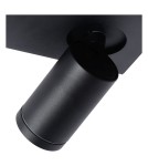 Lampy sufitowe łazienkowe - Lucide TAYLOR Reflektor Sufitowy Czarny 4xGU10 IP44 09930/20/30 - produkt 5