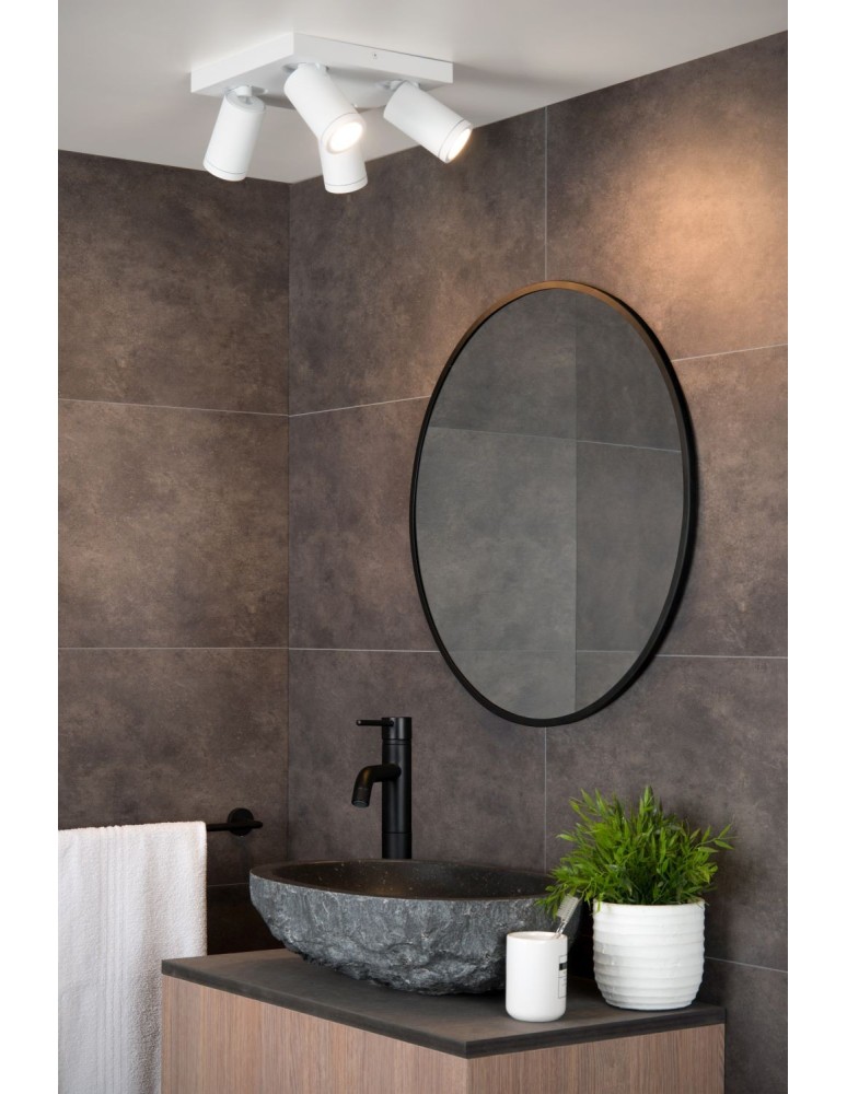 Lucide TAYLOR Reflektor Sufitowy Biały 4xGU10 IP44 09930/20/31