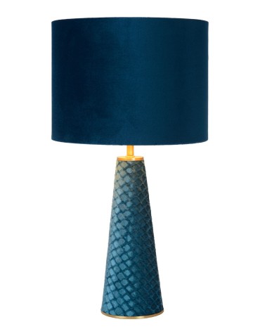 Lucide EXTRAVAGANZA VELVET Stołowa Turkusowy 1xE27 Styl Retro 10501/81/37