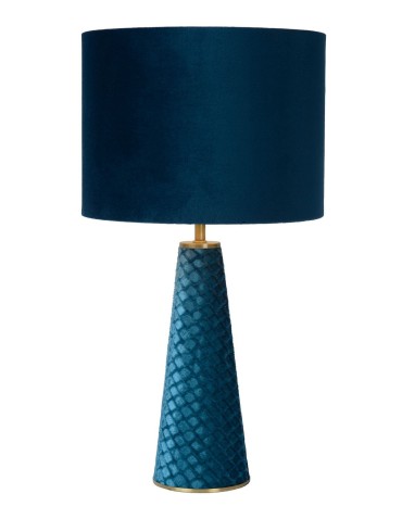 Lucide EXTRAVAGANZA VELVET Stołowa Turkusowy 1xE27 Styl Retro 10501/81/37 - produkt 2