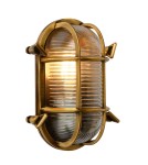 Kinkiety zewnętrzne - Lucide DUDLEY Ścienna Złoty Matowy/Mosiądz 1xE27 Styl Retro IP65 11891/20/02 - product 1