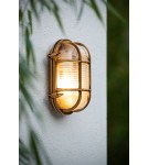 Kinkiety zewnętrzne - Lucide DUDLEY Ścienna Złoty Matowy/Mosiądz 1xE27 Styl Retro IP65 11891/20/02 - product 4