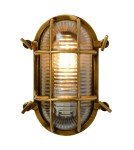 Kinkiety zewnętrzne - Lucide DUDLEY Ścienna Złoty Matowy/Mosiądz 1xE27 Styl Retro IP65 11891/20/02 - product 5