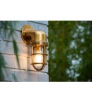 Kinkiety zewnętrzne - Lucide DUDLEY Ścienna Złoty Matowy/Mosiądz 1xE27 Styl Retro IP65 11892/01/02 - product 6
