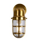 Kinkiety zewnętrzne - Lucide DUDLEY Ścienna Złoty Matowy/Mosiądz 1xE27 Styl Retro IP65 11892/01/02 - product 7