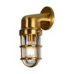 Kinkiety zewnętrzne - Lucide DUDLEY Ścienna Złoty Matowy/Mosiądz 1xE27 Styl Retro IP65 11892/01/02 - product 8