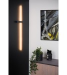 Kinkiety minimalistyczne - Lucide SEGIN Ścienna Czarny 1xLED Styl Nowoczesny 12200/90/30 - produkt 2
