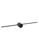 Kinkiety łazienkowe - Lucide MIZAR Ścienna Czarny 1xLED Styl Nowoczesny IP44 12201/60/30 - produkt 1