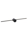Lucide MIZAR Ścienna Czarny 1xLED Styl Nowoczesny IP44 12201/60/30