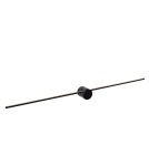 Kinkiety łazienkowe - Lucide MIZAR Ścienna Czarny 1xLED Styl Nowoczesny IP44 12201/90/30 - product 1