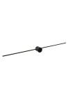Lucide MIZAR Ścienna Czarny 1xLED Styl Nowoczesny IP44 12201/90/30