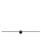 Kinkiety łazienkowe - Lucide MIZAR Ścienna Czarny 1xLED Styl Nowoczesny IP44 12201/90/30 - product 4
