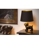 Lampy stołowe designerskie - Lucide EXTRAVAGANZA SIR WINSTON Stołowa Czarny 1xE14 Styl Retro 13533/81/30 - product 3