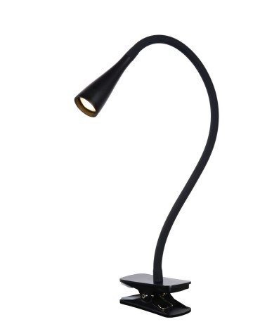 Lucide ZOZY Biurkowa z Uchwytem Czarny 1xLED Styl Nowoczesny 18256/03/30