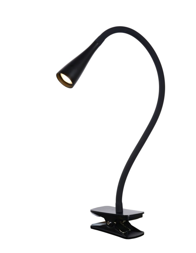 Lucide ZOZY Biurkowa z Uchwytem Czarny 1xLED Styl Nowoczesny 18256/03/30