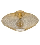 Lampy sufitowe - Lucide MESH Sufitowa Natynkowa Złoty Matowy/Mosiądz 1xE27 Styl Nowoczesny 21123/45/02 - produkt 2