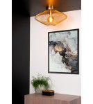 Lampy sufitowe - Lucide MESH Sufitowa Natynkowa Złoty Matowy/Mosiądz 1xE27 Styl Nowoczesny 21123/45/02 - produkt 3