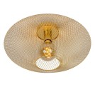 Lampy sufitowe - Lucide MESH Sufitowa Natynkowa Złoty Matowy/Mosiądz 1xE27 Styl Nowoczesny 21123/45/02 - produkt 4