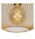 Lampy sufitowe - Lucide MESH Sufitowa Natynkowa Złoty Matowy/Mosiądz 1xE27 Styl Nowoczesny 21123/45/02 - produkt 5