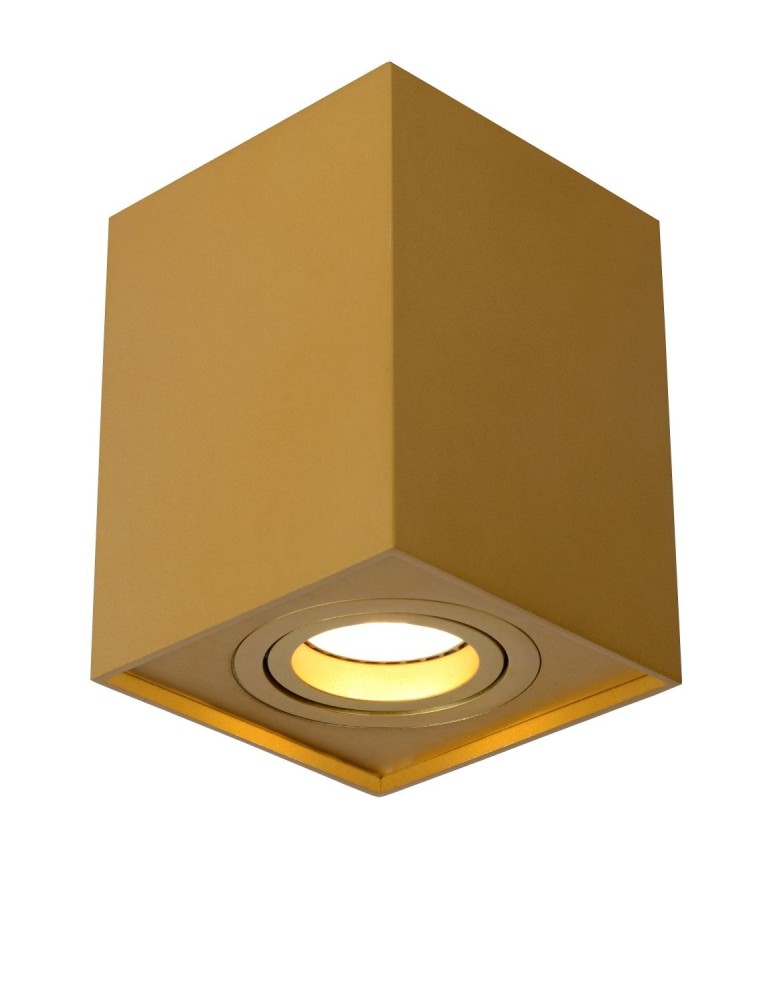Lucide TUBE Reflektor Sufitowy Złoty Matowy/Mosiądz 1xGU10 Styl Nowoczesny 22953/01/02