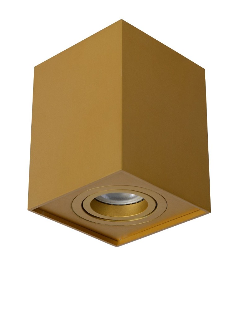 Lucide TUBE Reflektor Sufitowy Złoty Matowy/Mosiądz 1xGU10 Styl Nowoczesny 22953/01/02