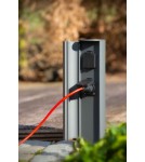 Lampy ogrodowe stojące - Lucide POWERPOINT Słupek Ogrodowy z Zasilaniem Antracytowy 0x Styl Nowoczesny IP44 27849/12/29 - produkt 2
