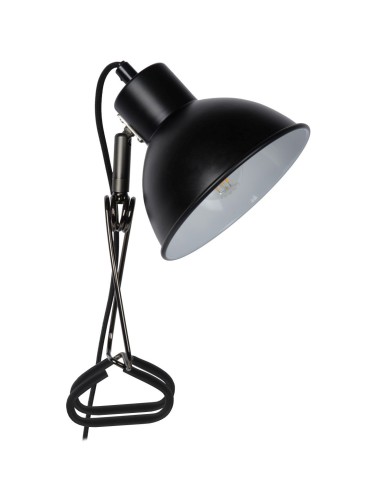 Lucide MOYS Biurkowa z Uchwytem Czarny 1xE27 Styl Retro 45987/01/30 - produkt 2