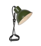 Lampy stołowe - Lucide MOYS Biurkowa z Uchwytem Zielony 1xE27 Styl Retro 45987/01/33 - product 1