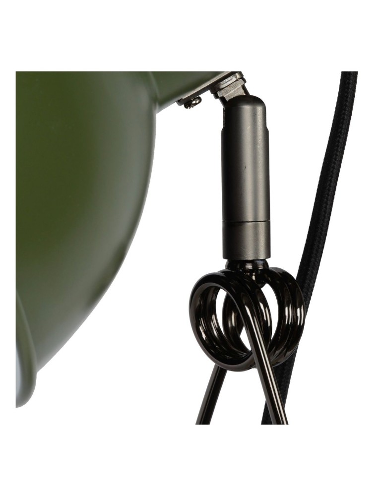 Lampy stołowe - Lucide MOYS Biurkowa z Uchwytem Zielony 1xE27 Styl Retro 45987/01/33 - product kolory-swiatla.pl 7