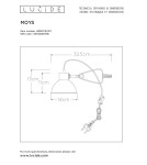 Lampy stołowe - Lucide MOYS Biurkowa z Uchwytem Zielony 1xE27 Styl Retro 45987/01/33 - product 8