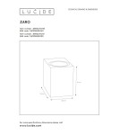 Kinkiety zewnętrzne - Lucide ZARO Ścienna Kierunkowa Biały 1xGU10 Styl Nowoczesny IP44 69800/01/31 - product 5