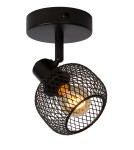 Reflektory sufitowe - Lucide MAREN Ścienna Kierunkowa Czarny 1xE14 Styl Retro 77978/01/30 - product 1