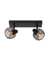 Lucide MAREN Reflektor Sufitowy Czarny 2xE14 Styl Retro 77978/02/30