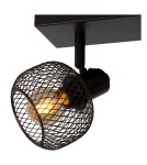 Lampy sufitowe reflektory - Lucide MAREN Reflektor Sufitowy Czarny 2xE14 Styl Retro 77978/02/30 - product 5