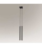 Lampy wiszące - Shilo KOSAME 3xG9 czarny wisząca 7846 - produkt 1